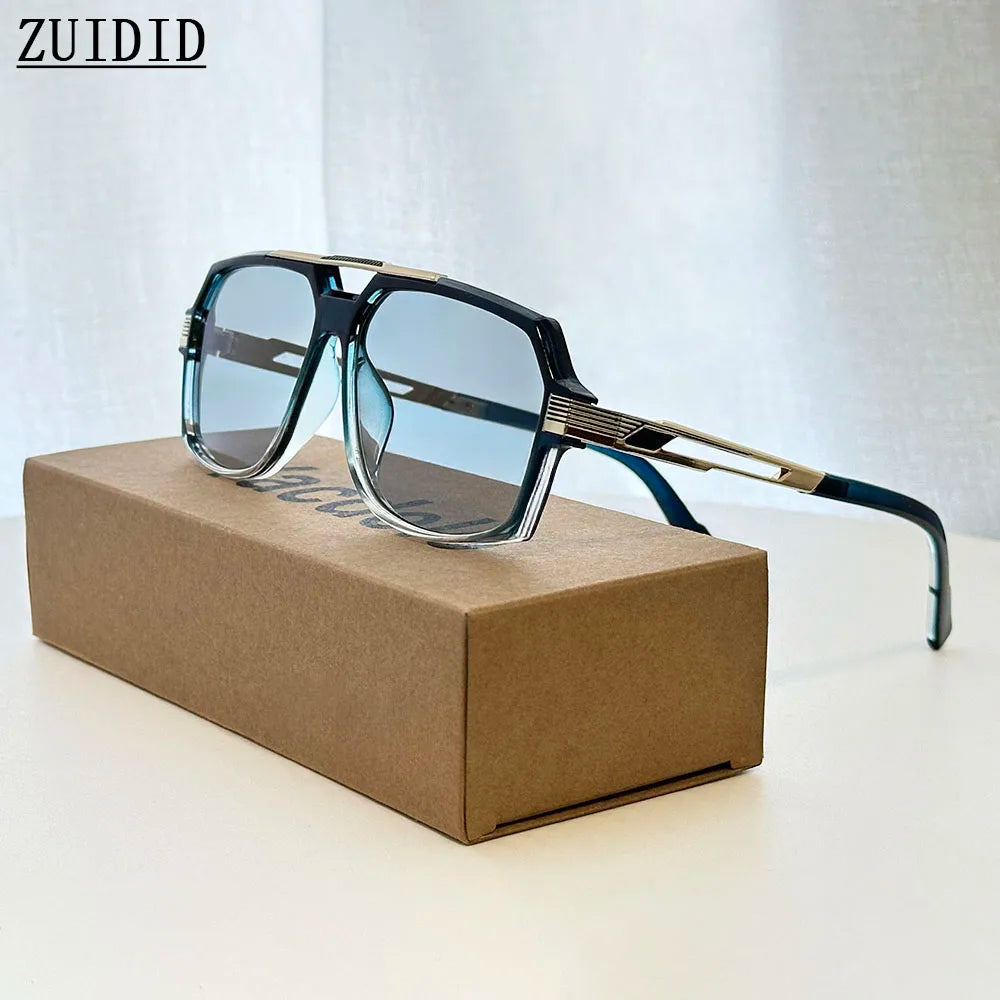 2026 Gafas de Sol de Lujo para Mujer Vintage Gafas de Sol Cuadradas para Hombre Envío Directo Gafas de Moda Gafas de Sol Hombre Gafas de Sol Mujer