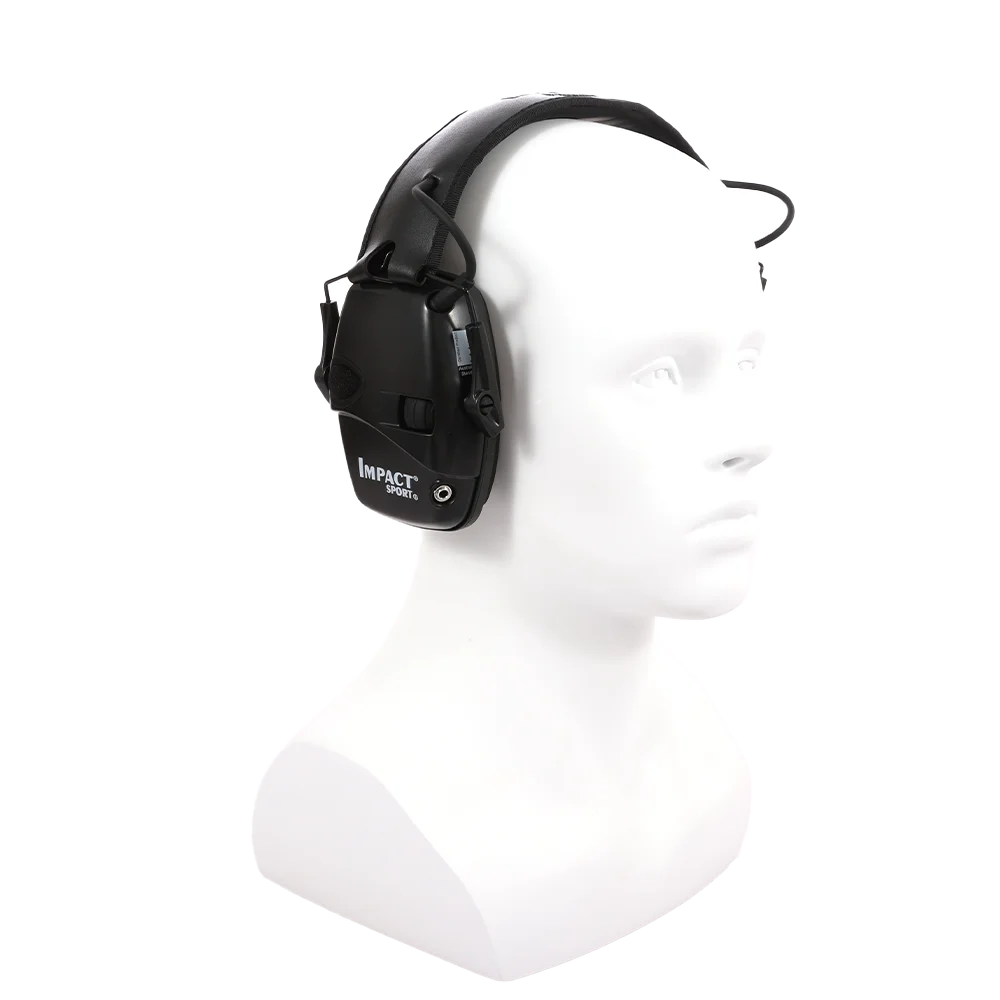 Casque anti-bruit électronique tactique pour le tir, sports de plein air, amplification du son, protection auditive pour la chasse, NRR 22dB
