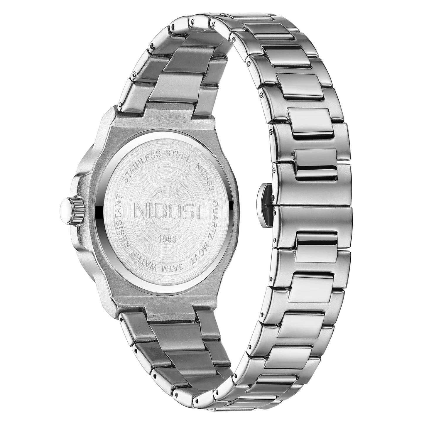 2025 nuevos relojes de cuarzo de lujo para hombre, relojes de pulsera impermeables 30M con fecha automática, reloj de acero inoxidable para hombre, cronógrafo deportivo, reloj para hombre
