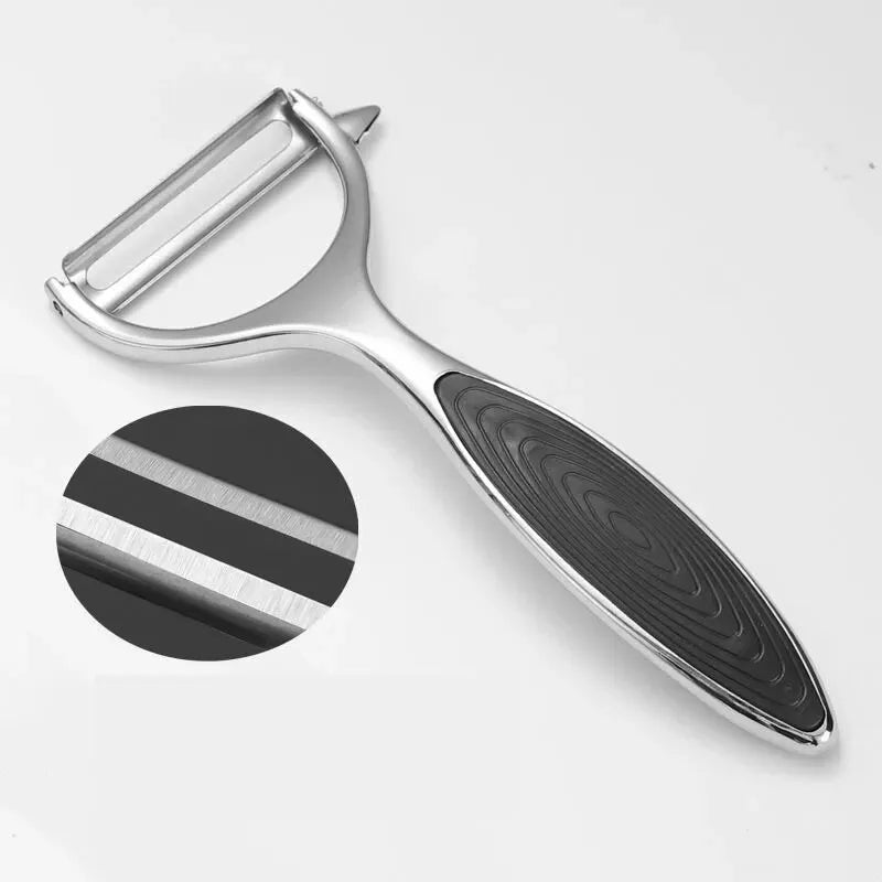 Stainless Steel Vegetable Peeler, Potato Peeler, Multifunctional Carrot Grater, Fruit Tools, Kitchen Accessories, 1 Piece