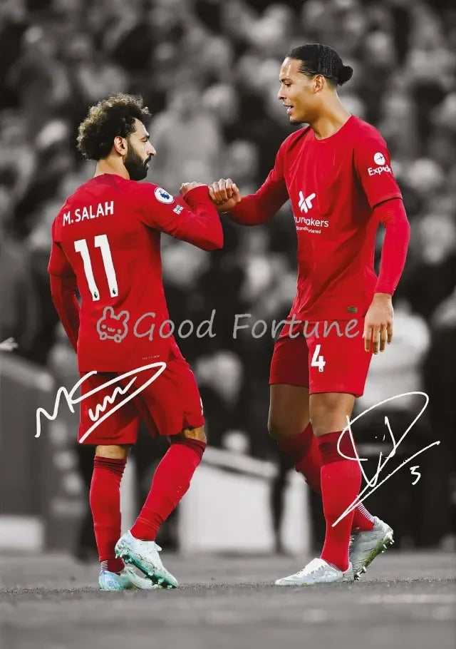 Affiche Toile Étoiles du Football — Décoration Murale Salon & Chambre