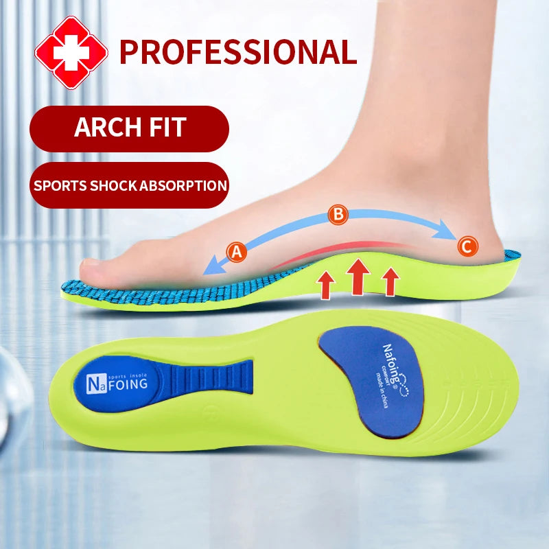 Semelles Orthopédiques Sport — Absorption Chocs, Voute Plantaire & Fasciite