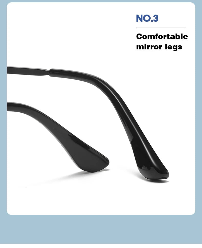 Lunettes de soleil carrées punk pour hommes, nuances rétro, luxe, mode vintage, steampunk, 2023