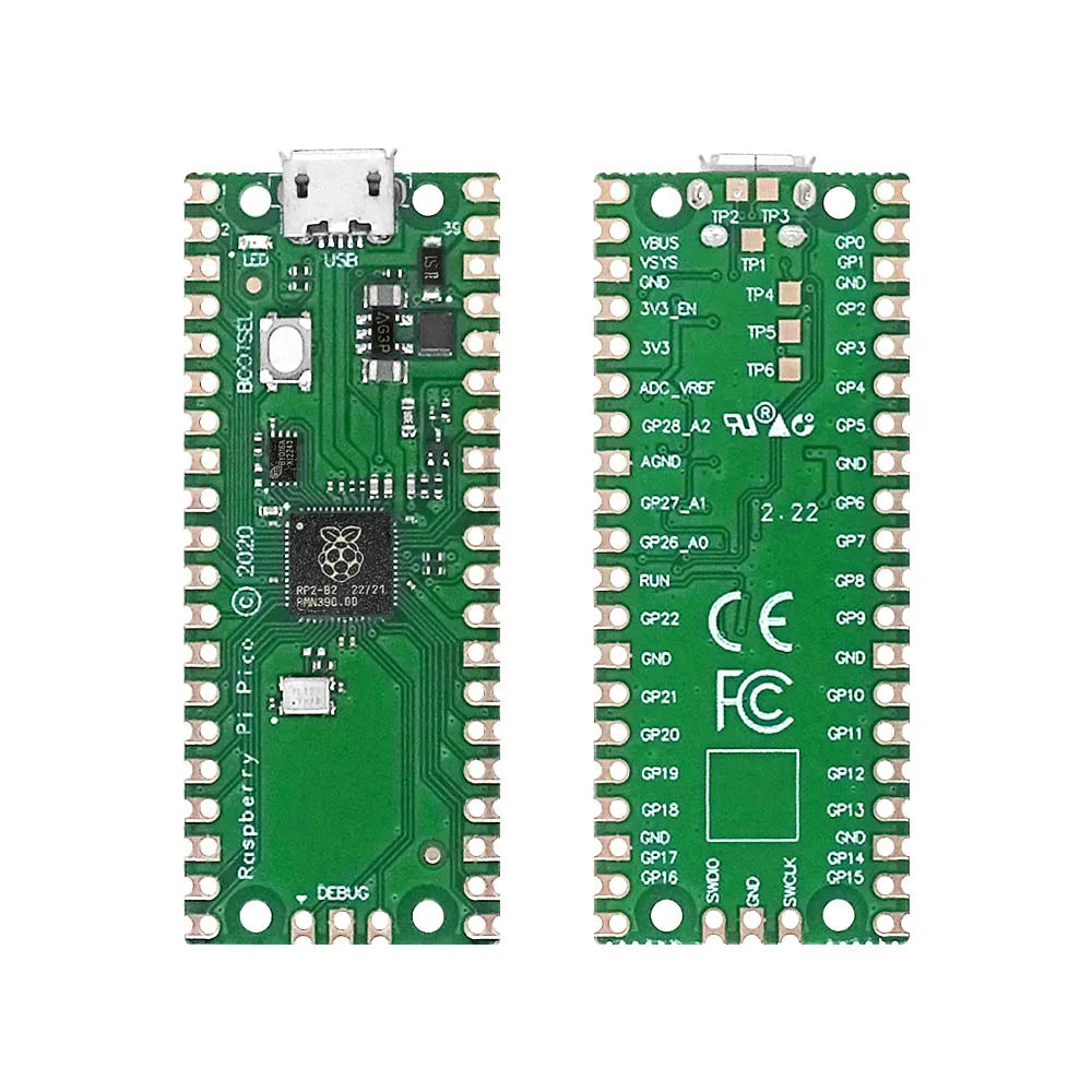 Raspberry Pi Pico Board RP2040 PICO W Dual-Core 264KB ARM micro-ordinateurs faible consommation processeur Cortex-M0 + haute Performance