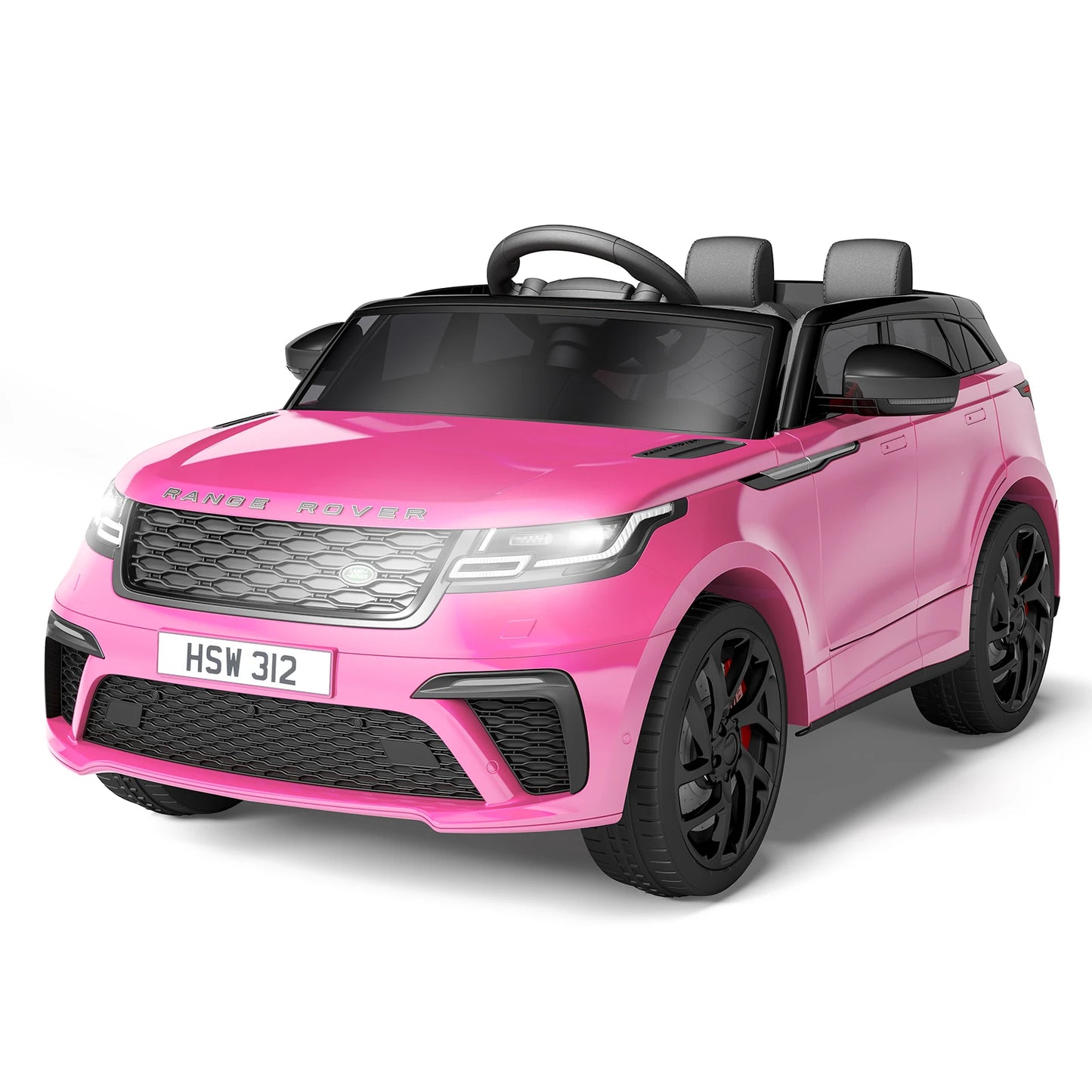 Coche eléctrico para niños, 4 a 8 años, 12V, control remoto para padres, reproductor de MP3, balanceo, nervio, nuevo