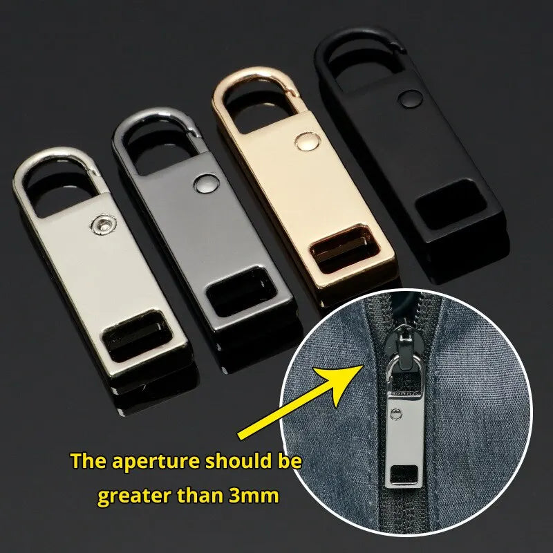 Tiroir Fermeture Éclair Détachable 4-8 Pièces — Remplacement Jeans & Sac à Dos