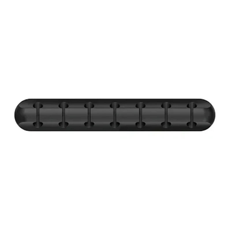 Organizador de cables de silicona, enrollador de cable USB, clips de gestión autoadhesivos para ratón, teclado, auriculares para iPhone Huawei
