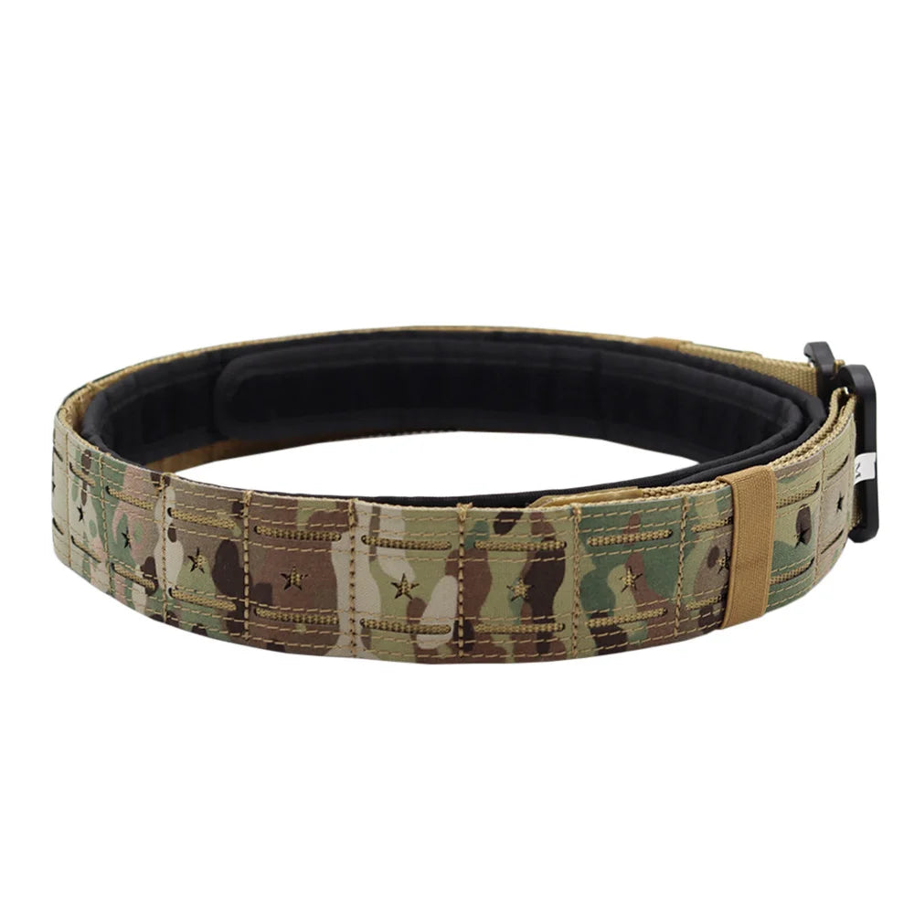 Ceinture de skip Dul2 pour homme, sangle à dégagement rapide, système Molle, airsoft, chasse, durable, extérieur, nouveau