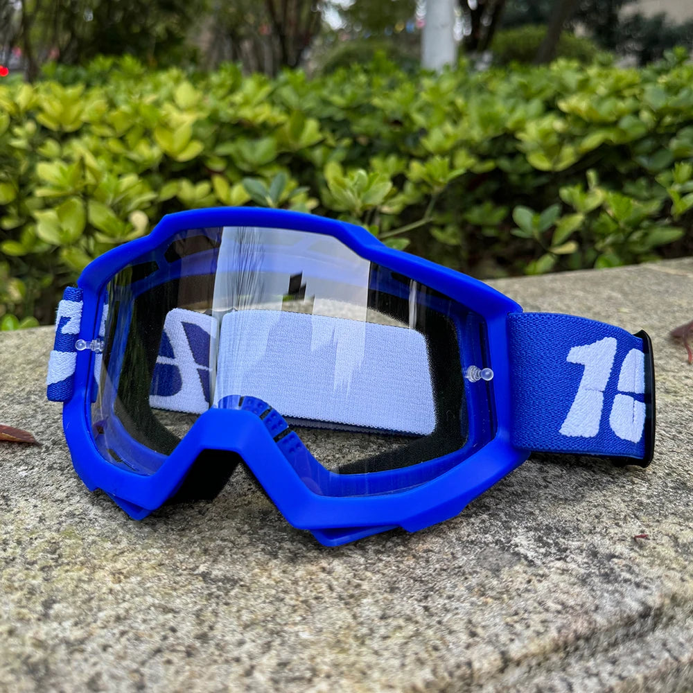 Lunettes Moto Motocross Tout-Terrain Homme — VTT, Masque Coupe-Vent, Protection, Cyclisme