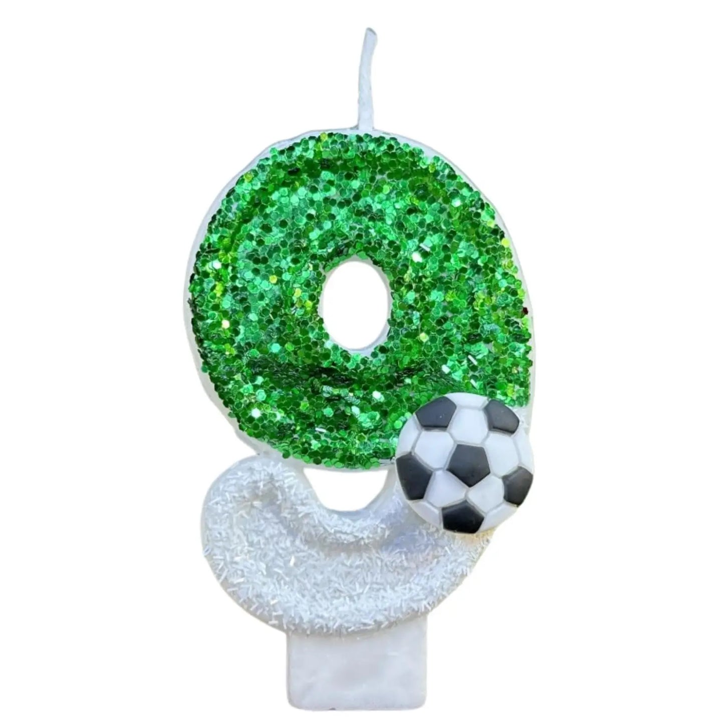Football Birthday Number Candles, cake number candles, decorative candles, cake topper decoration for birthday