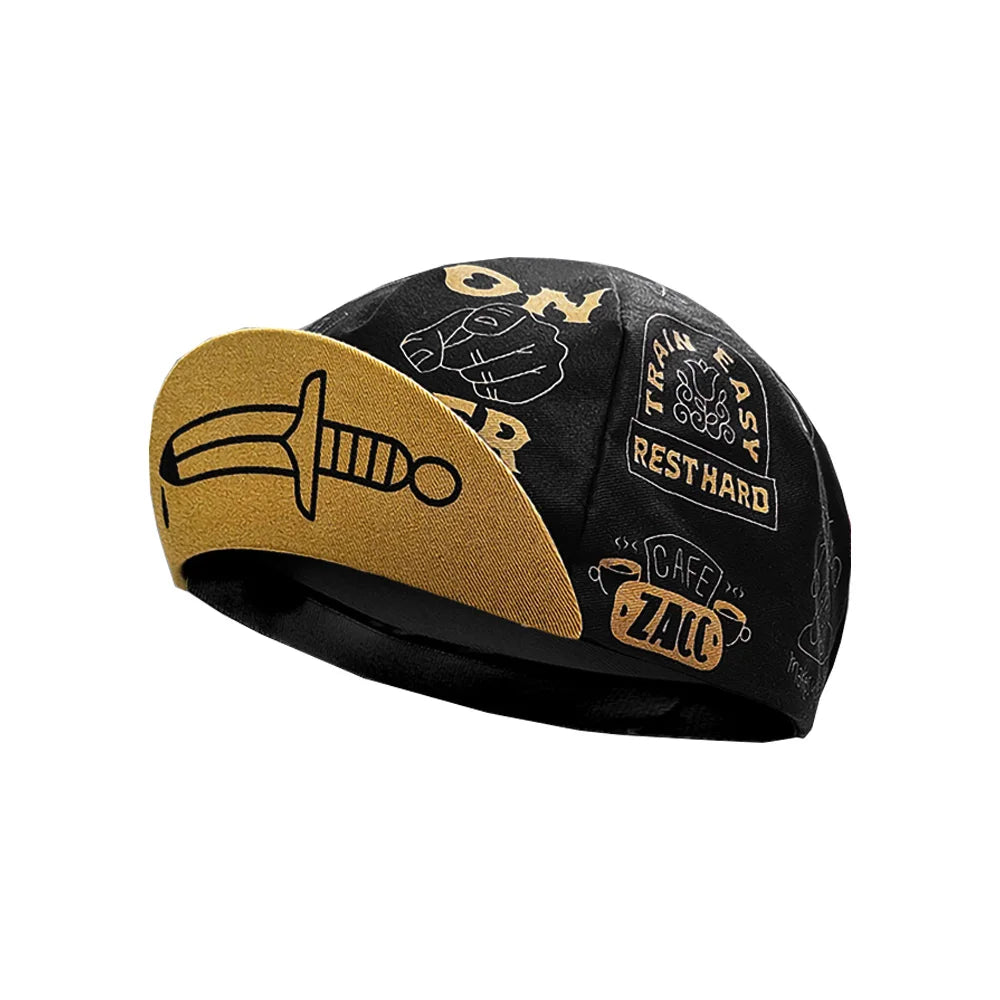 Casquettes de cyclisme d'été, nouveau style, chapeaux de vélo de sport respirants, en Polyester à séchage rapide, noir et bleu, classiques