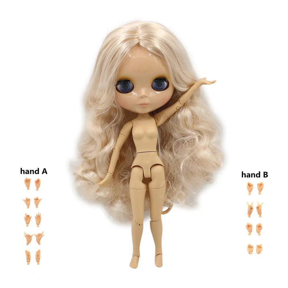 ICY DBS Blyth Muñeca de 1/6 cuerpo articulado DIY BJD juguetes de moda muñecas niña regalo oferta especial en venta con set de manos A y B
