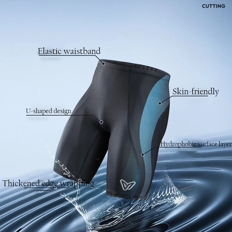 Veidoorn Maillot de bain à séchage rapide pour homme, 5 pouces, doublure anti-embarras, respirant, confortable, athlétique, pour la plage