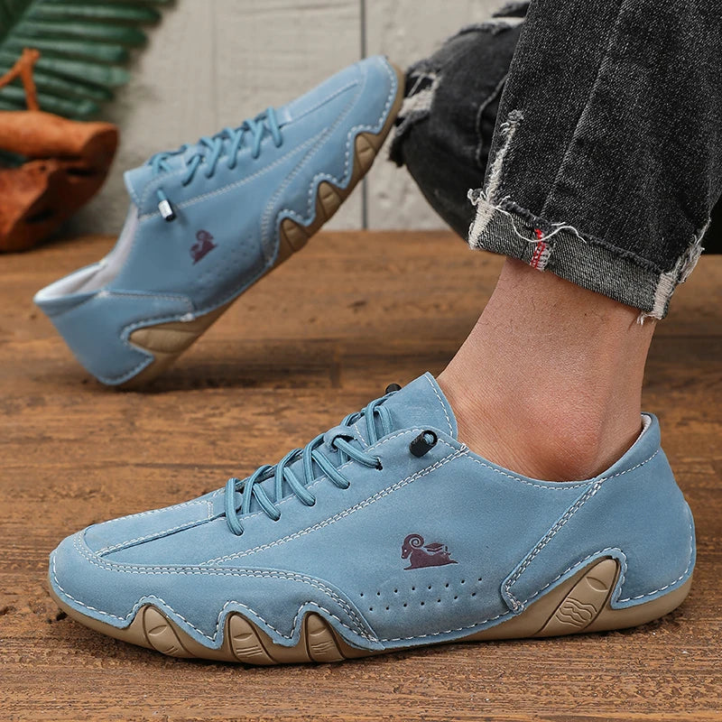 Mocassins Homme Cuir Artificiel Imperméable — Légers & Antidérapants