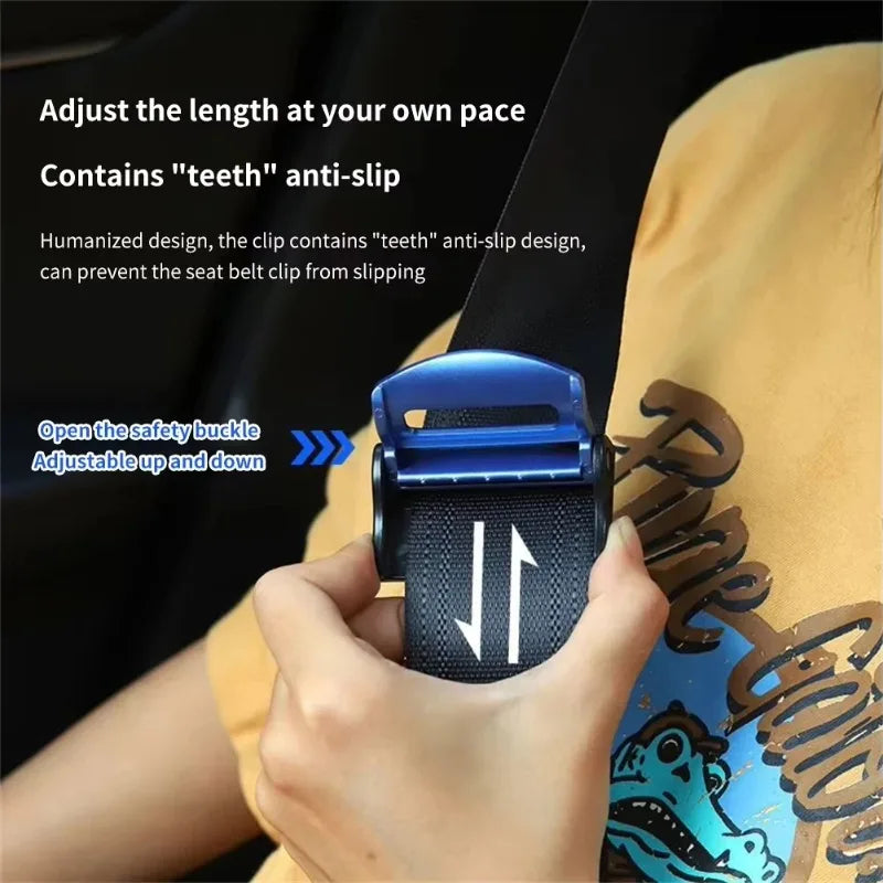 Universal Car Seat Belt Clips, Non-Slip Seat Belt Buckle, Simple Fixing Clip, Strong Fixing Clip for Car Seat Belt
