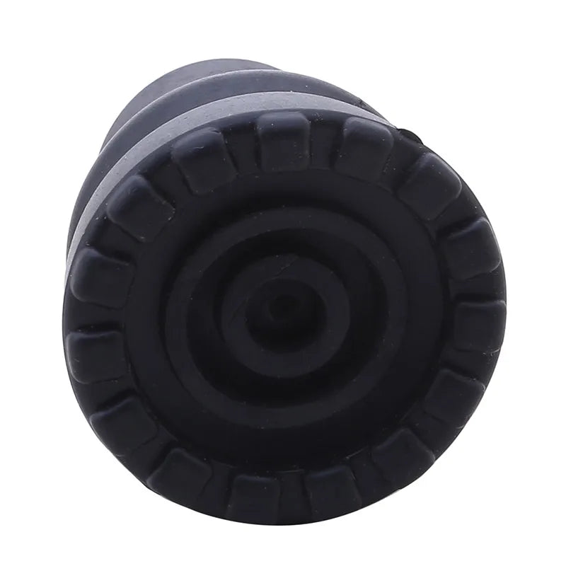Bâton de marche antidérapant 16-22mm, béquille, coussinets inférieurs, protection d'escalade, randonnée, trekking, pointe de poteau, 1/4 pièces