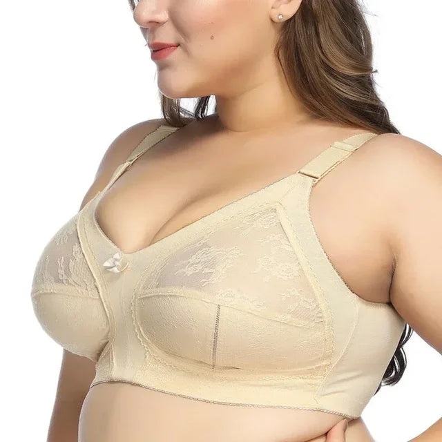 Soutien-gorge Minimiseur Grande Taille en Dentelle — Maintien & Confort