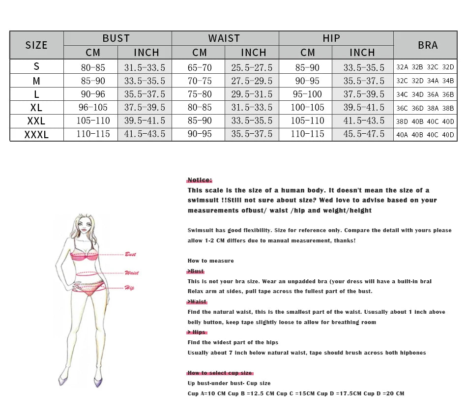Bikini bandeau push-up pour femme 2026, maillot de bain sexy, ensemble bikini brésilien, string, maillot de bain uni, tenue de plage