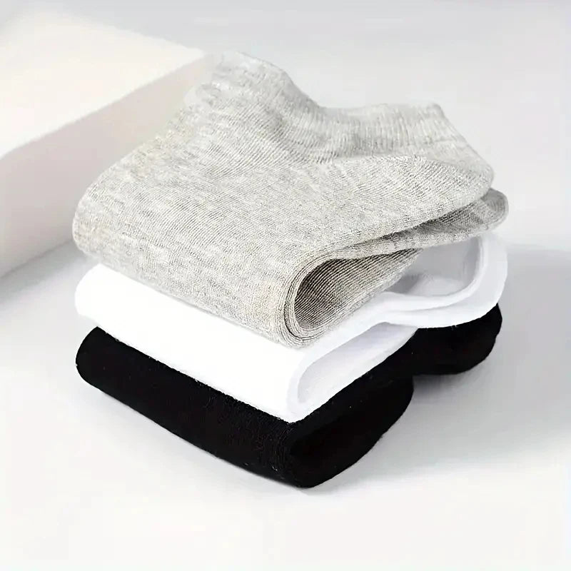 Unisex, breathable, lightweight, comfortable, rinse socks, suitable for everyone, ideal for sports, 03/Wear, pack of 5/10
