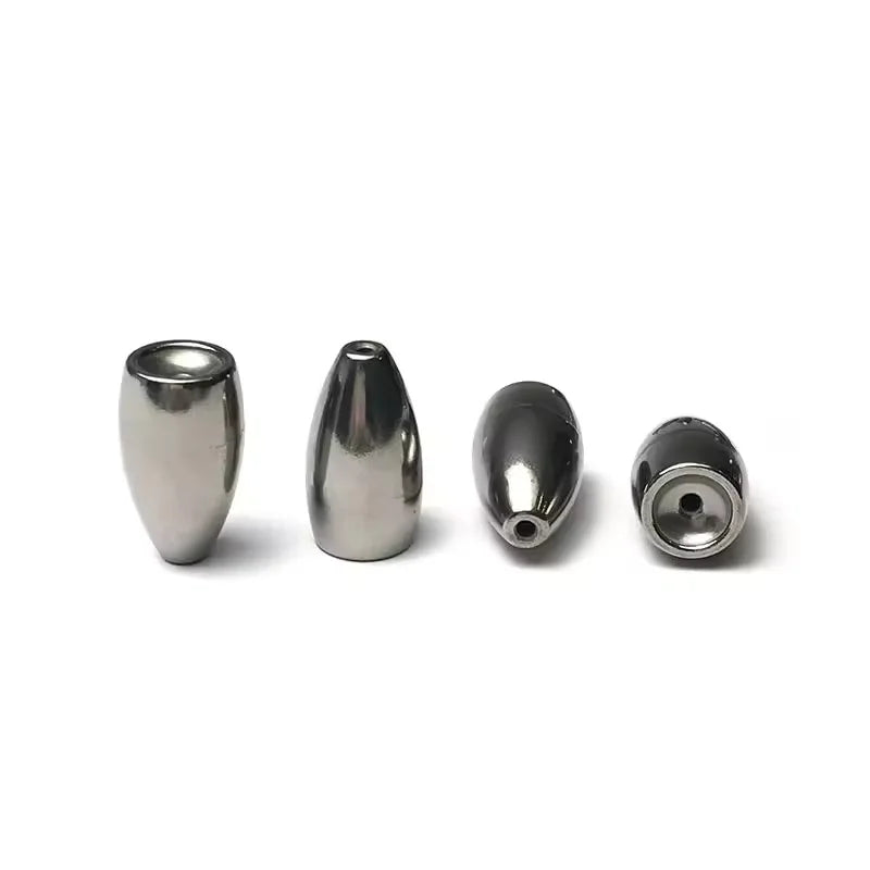 Poids de balle en alliage antémonie, 20 pièces, pour plate-forme Texas, poids de pêche avec noyau en plastique, plate-forme caroline, leurre, accessoires de bar