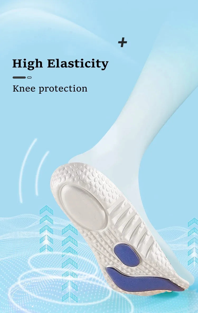 Semelles Intérieures Sport Orthopédiques — Absorption Chocs, Fasciite Plantaire, Homme & Femme