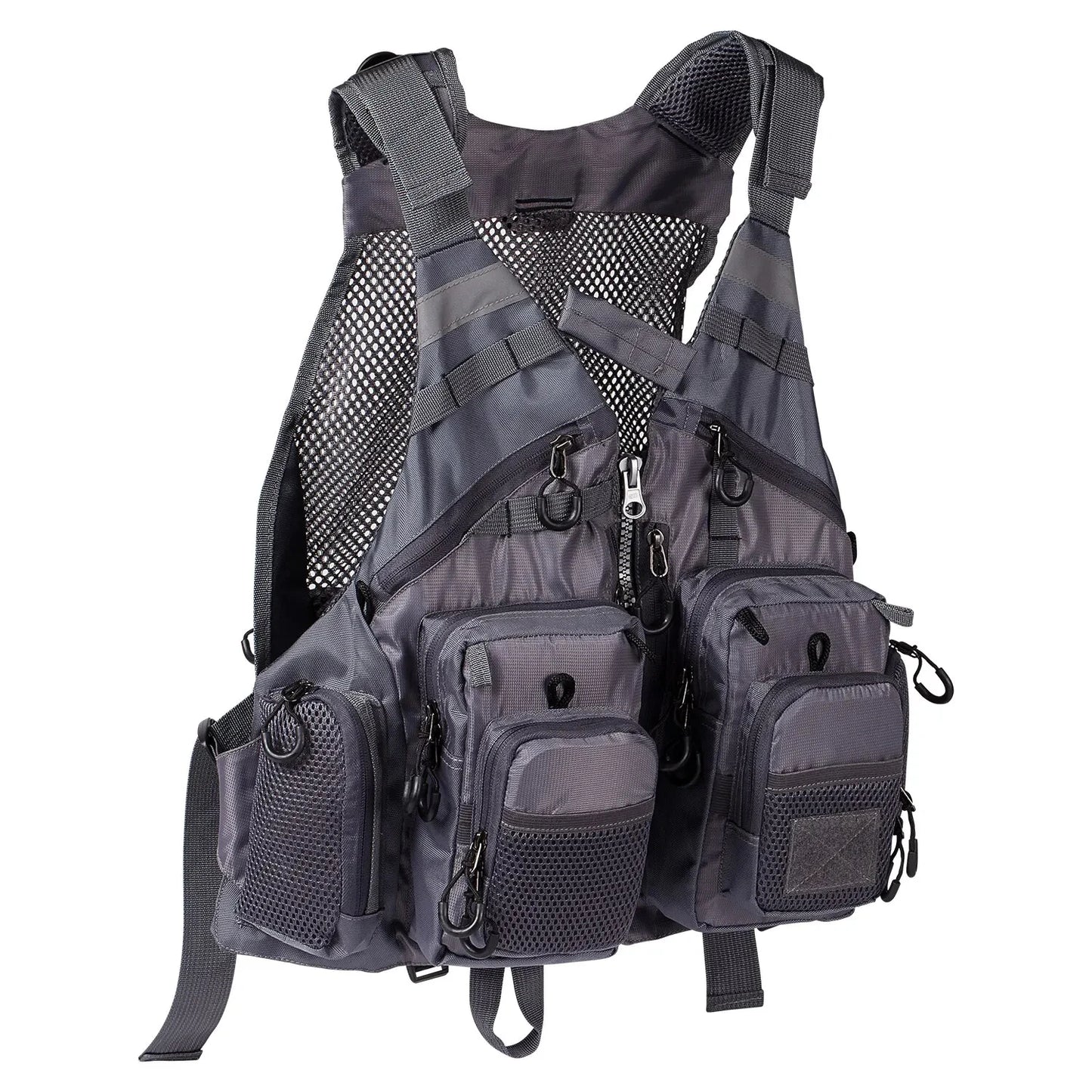 Gilet de pêche respirant, Sports de plein air, alpinisme, randonnée, cyclisme, réglable, pêche à la mouche, natation, matériel de pêche