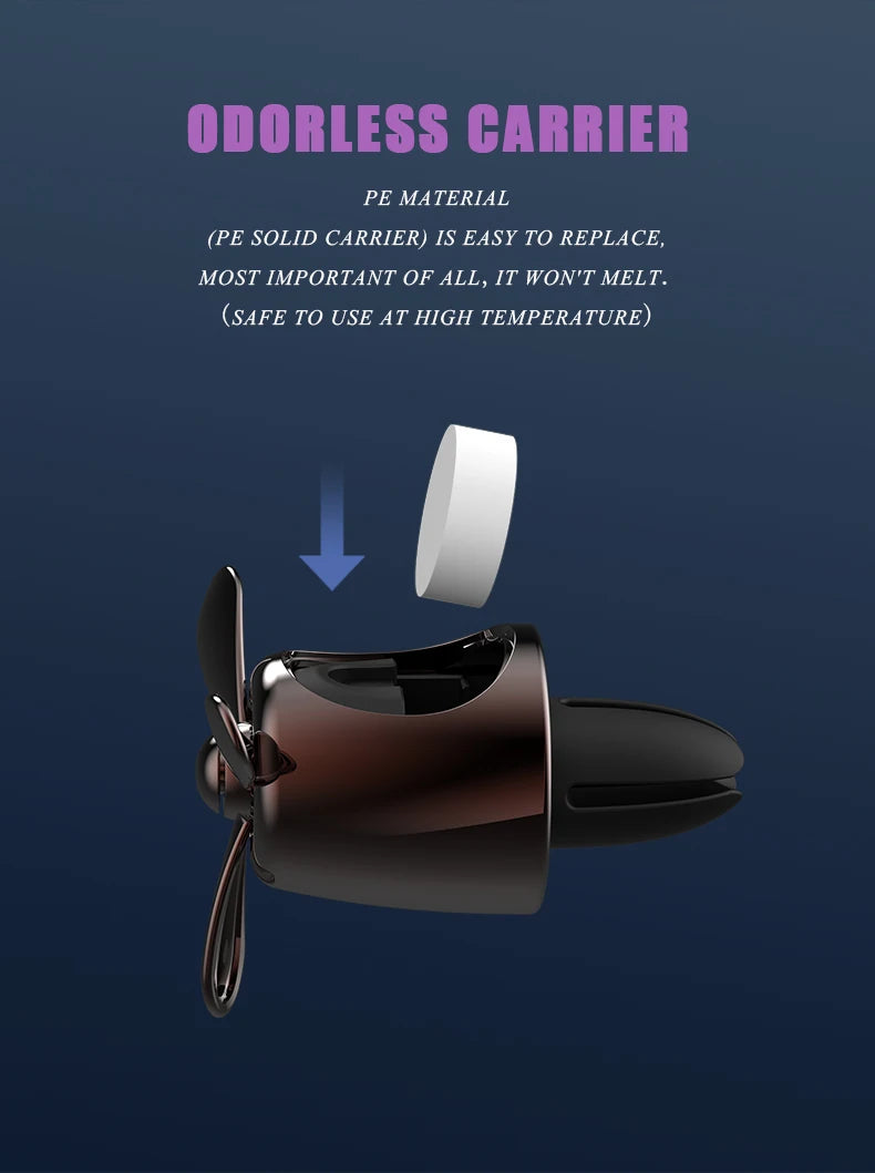 Bricolage parfum inodore ornements avion pilote bouledogue voiture désodorisants décorations accessoires arôme évent diffuseur de parfum