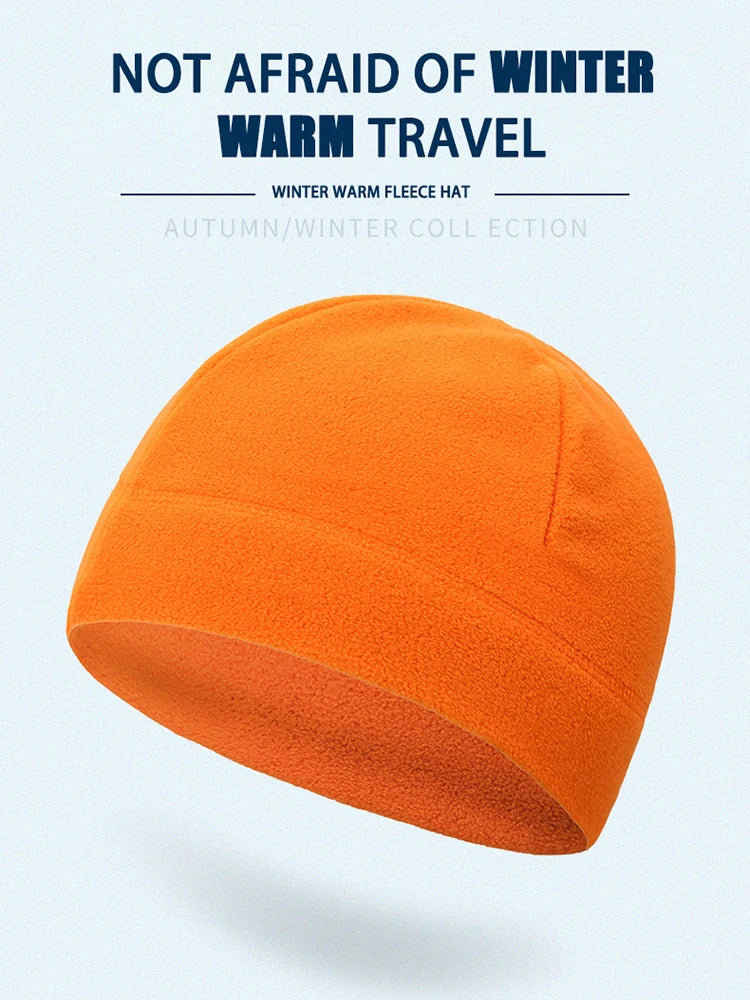Bonnet Polaire Hiver Thermique — Randonnée, Ski & Camping Homme Femme