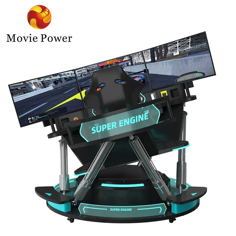 Simulateur de Course F1 VR — Parc Attractions, Voiture Arcade, Machine de Jeu