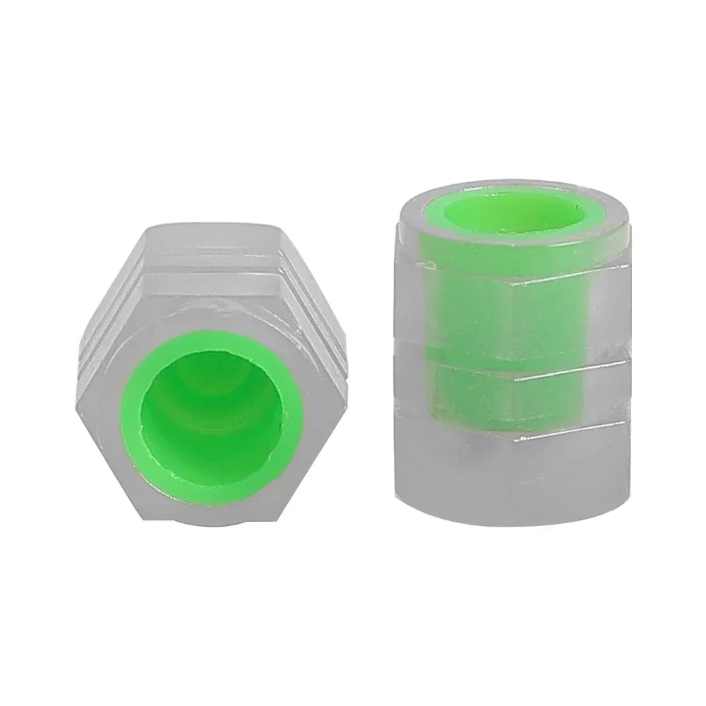 Válvulas de neumático luminosas fluorescentes para Ninebot Max G30 G2 para Xiaomi M365 Pro Mi4 Mi3, boquilla de rueda de patinete eléctrico, válvula de neumático