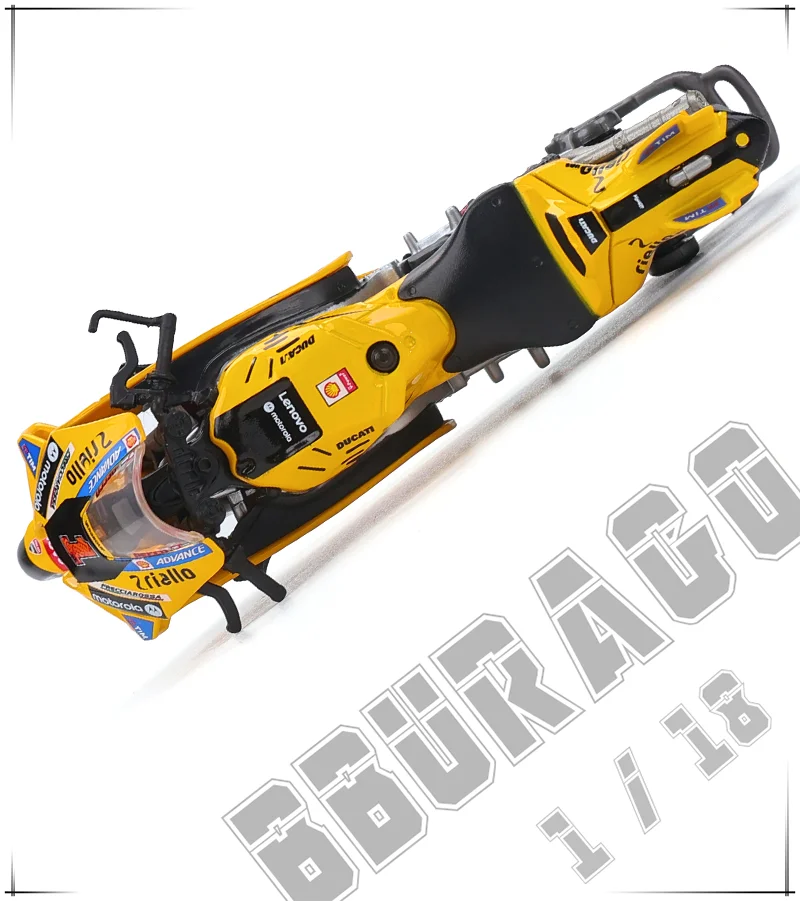 Modèle Réduit Moto GP 1:18 Champion 2024 — Alliage Moulé, Collection & Cadeau