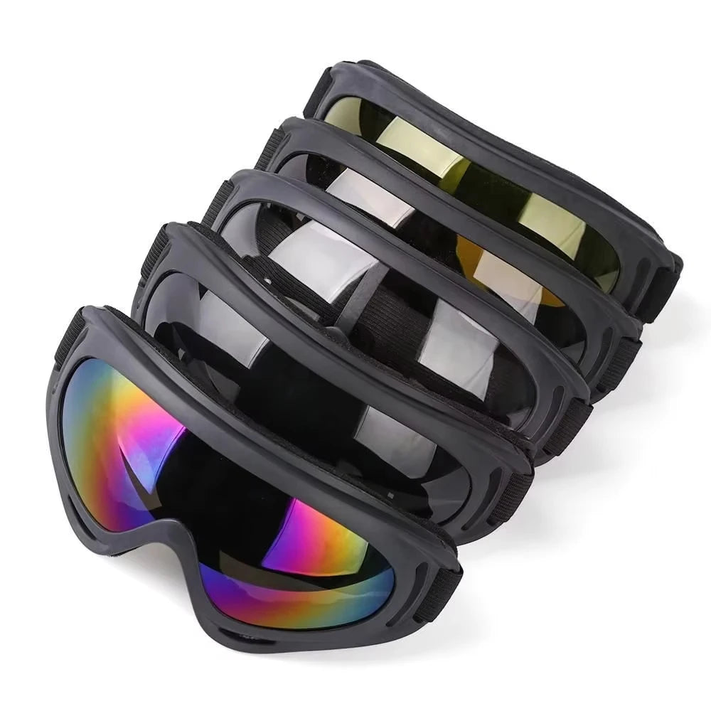 Lunettes de Cyclisme & Motocross — Masque Sport, Ski, Protection UV, Coupe-Vent, Unisexe