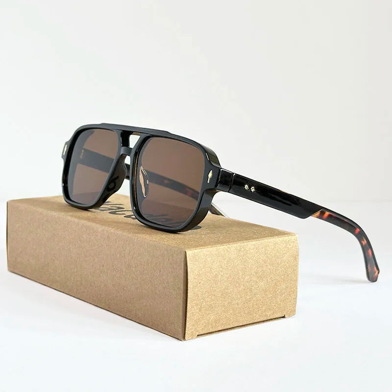 Men's vintage fashionable sunglasses, dropshipping, 2025