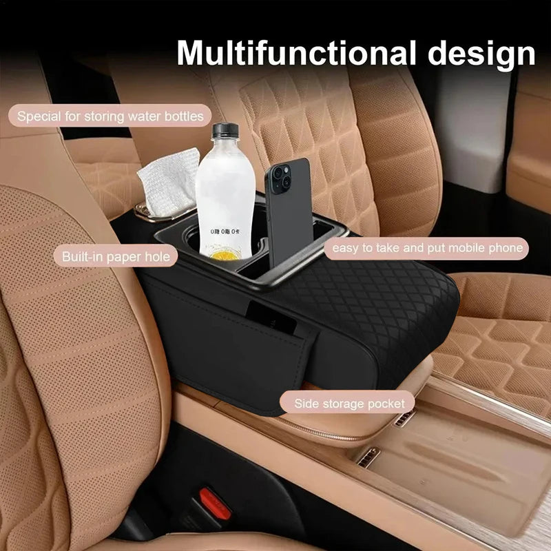Coussin d’Accoudoir Console Centrale Voiture — Confort & Protection