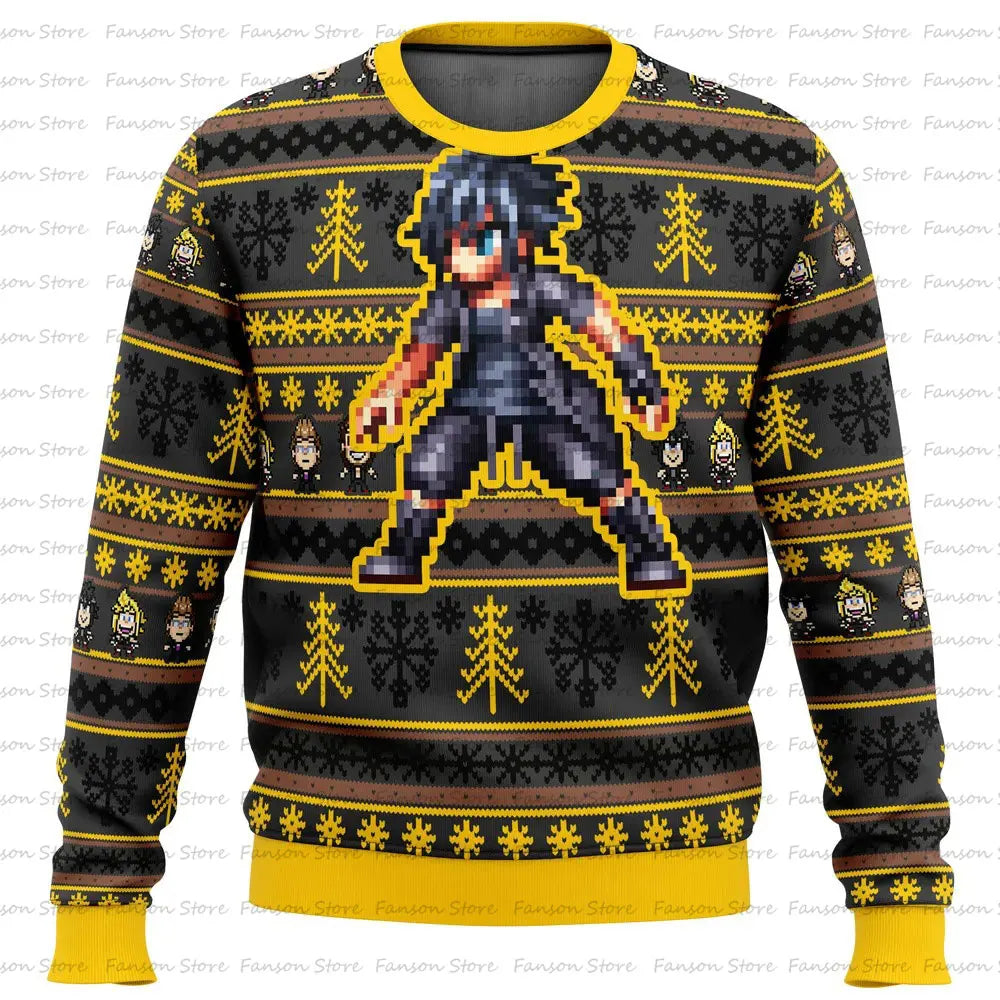 Sweat À Capuche Noël Anime Dessin Animé Couple — Mode Nouvelle Collection 2025