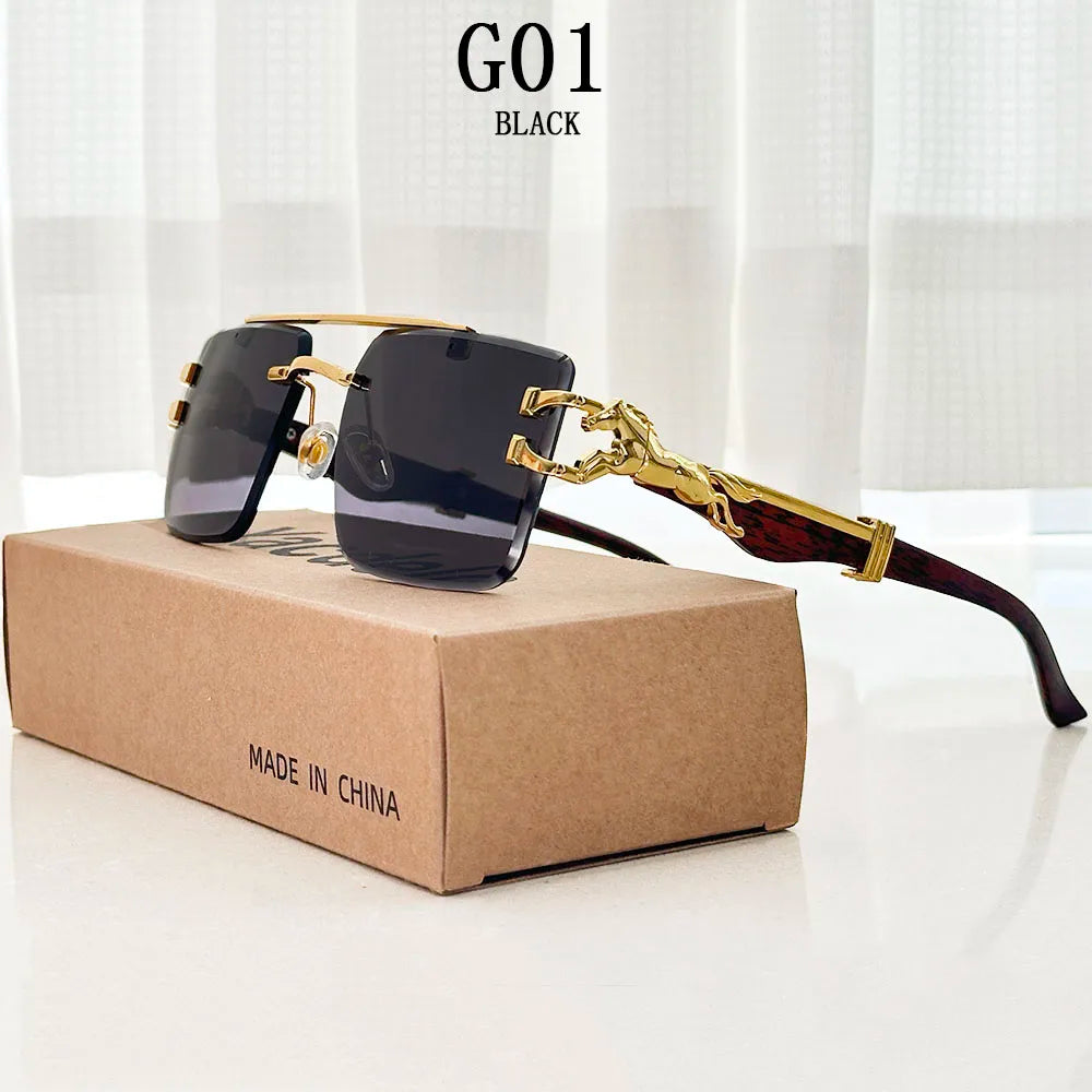 Gafas de sol de hombre 2025 de estilo vintage, gafas de sol cuadradas de mujer, envío gratis, gafas de sol de lujo, Gafas De Sol Hombre, Lunette Soleil Femme