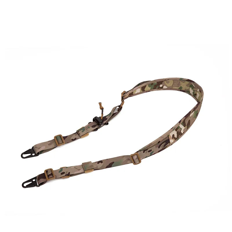 Élingue tactique pour fusil de chasse, amovible, rembourré à 2 points, équipement de tir modulaire de Combat, accessoires de sangle MC