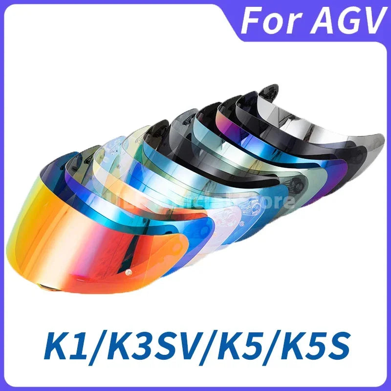 Para AGV K5 K5S K5-S K3SV K1 K1S Compact ST Casco de motocicleta, visera, lente, pantalla, gafas integrales, accesorios Para Moto Casco
