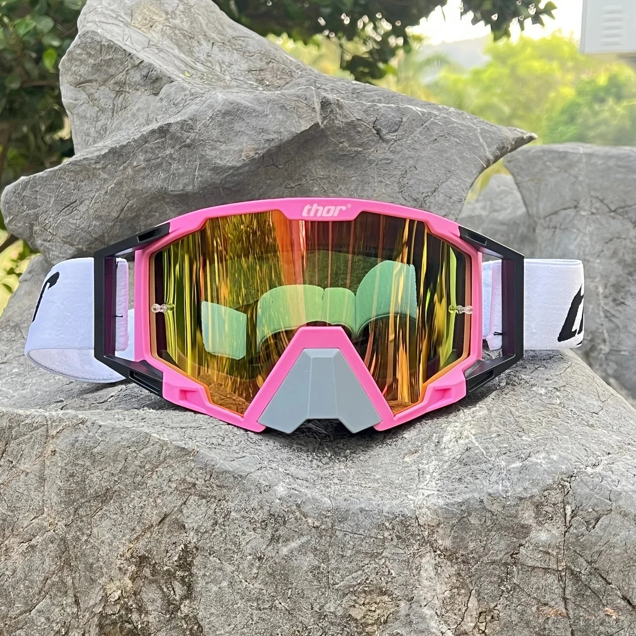 Lunettes Motocross Coupe-Vent — Casque VTT Moto Tout-Terrain Accessoires Vélo