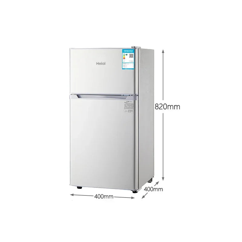Réfrigérateur de première classe, économe en énergie, sans givre, congélateur de grande capacité à deux portes, réfrigérateur de salle de location Z