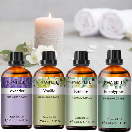 Huiles Essentielles Naturelles 30ml — Aromathérapie, Relaxation & Bien-Être