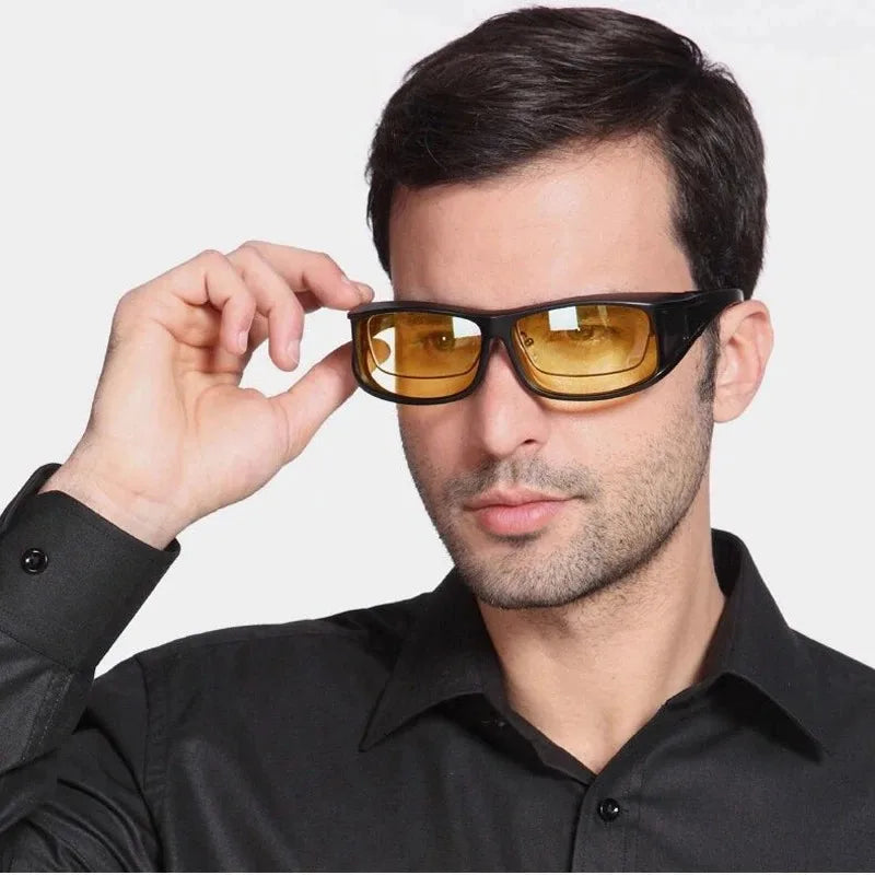 Night Vision Sunglasses Car Night Driving Glasses Driver Glasses Unisex UV Protection Sun Glasses Eyewear Gift