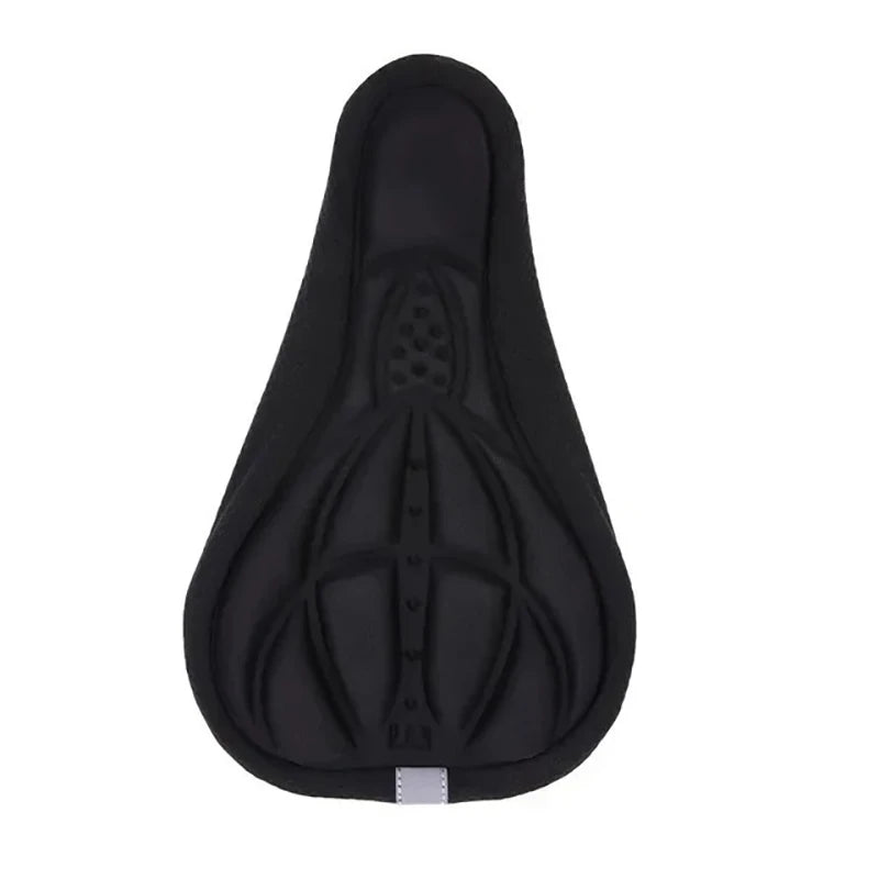 Asiento de bicicleta 3D suave y grueso para MTB, funda de asiento de ciclismo, cojín de esponja, cojín transpirable para exteriores, accesorios de bicicleta, 2025