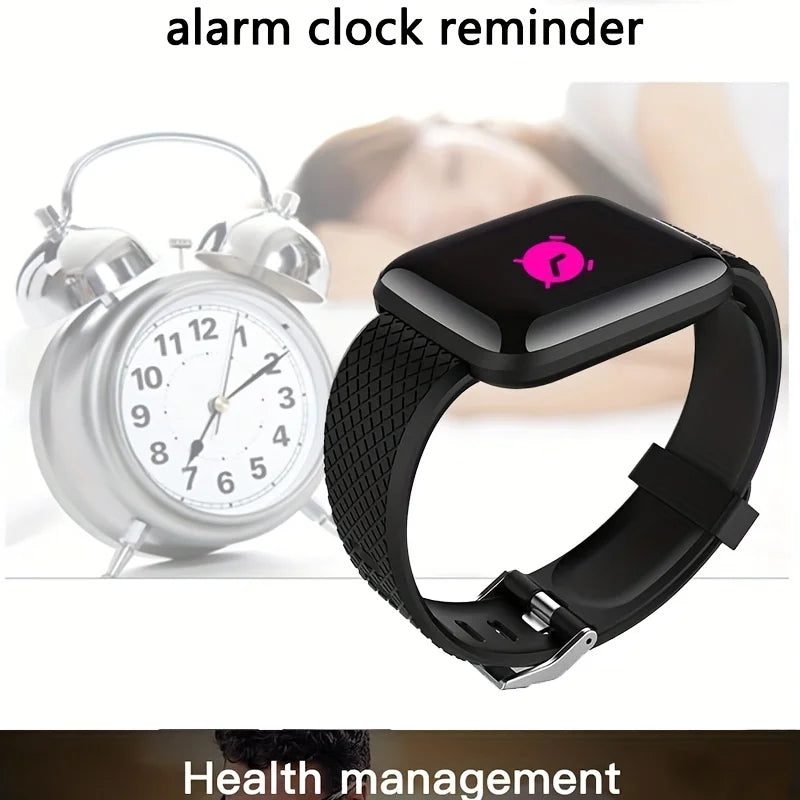 Sport Mode Smartwatches Multi-function Bracelet USB Plug-in Charging Women Fitness Men Smartwatch for Android Phone