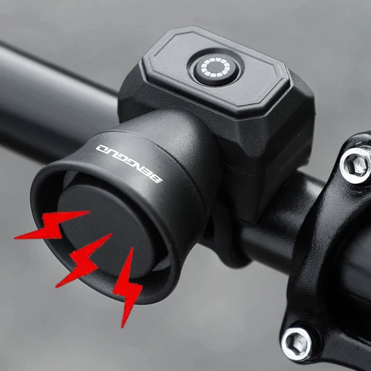 Klaxon de vélo électrique 130db klaxon de vélo fort pour adultes enfants VTT/Scooter/Ebike cloches de vélo électroniques étanches