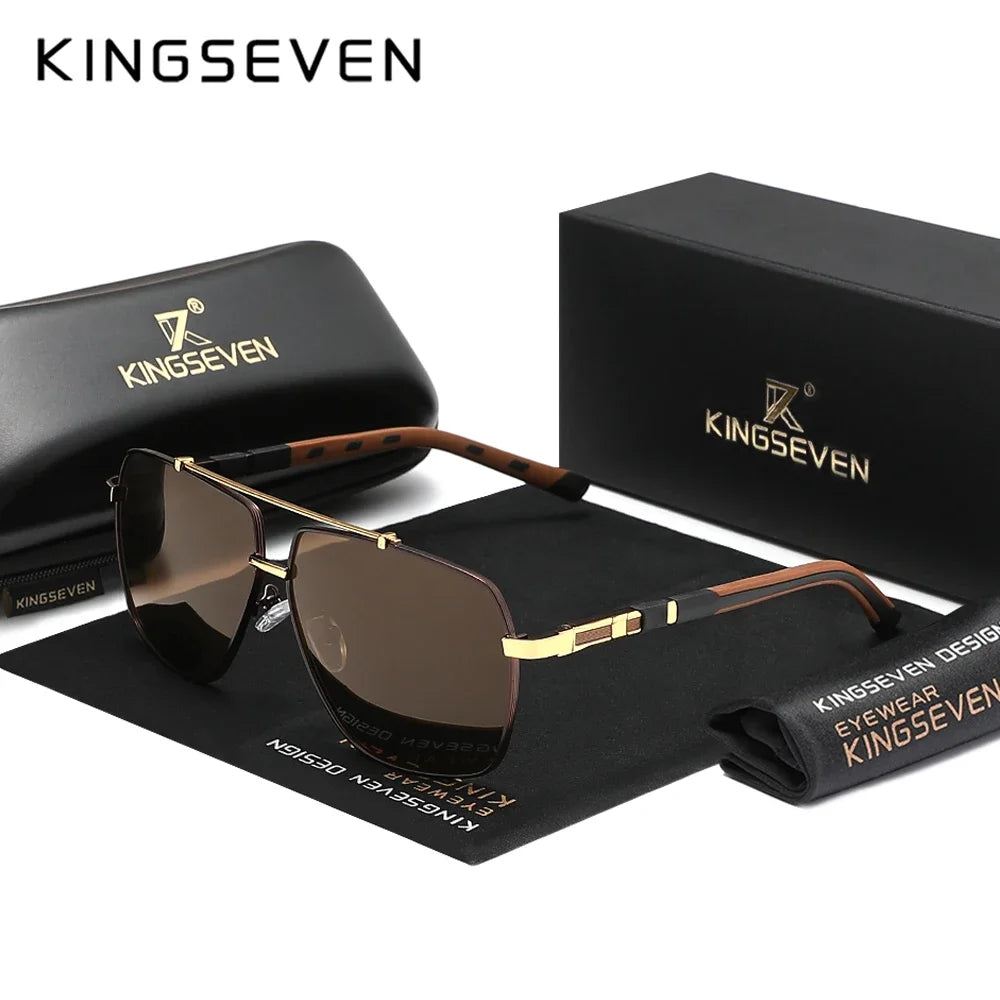 Lunettes de soleil UV400 — carré, grand cadre, polarisées, conduite, plein air, mode 2026
