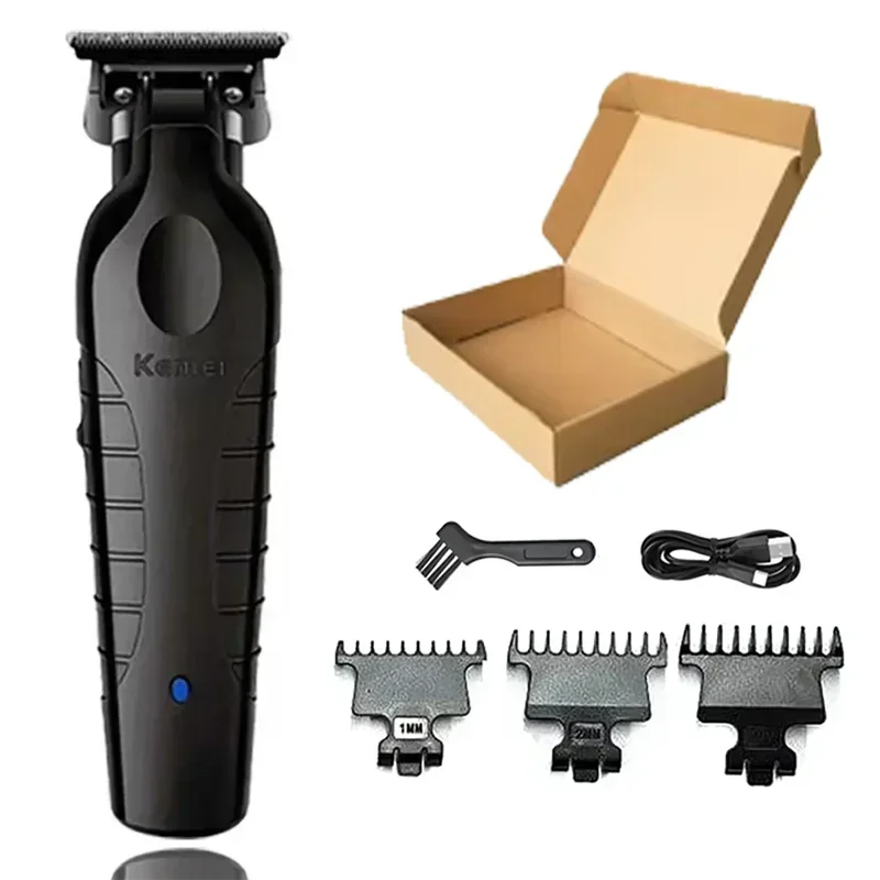 Tondeuse à cheveux sans fil rechargeable — tondeuse barbe électrique puissante, hommes