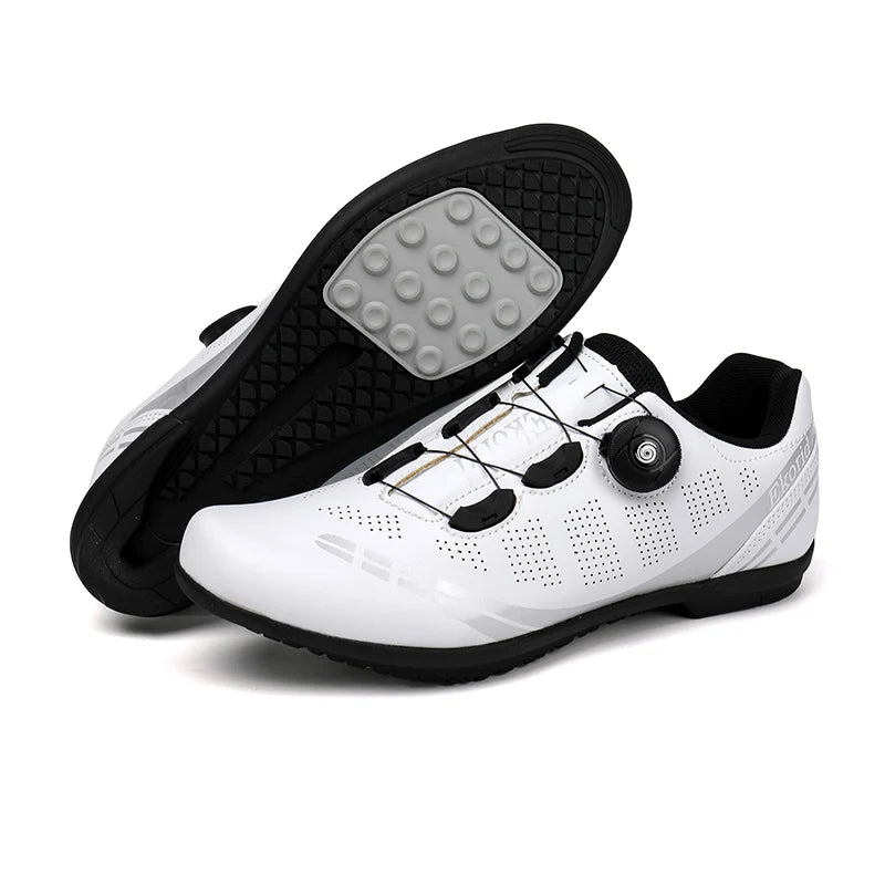 Cycling Shoes, Men's Special SPD Road Racing Sports Shoes, Breathable Upper, Outdoor Mountain Off-Road MTB Cycling Shoes