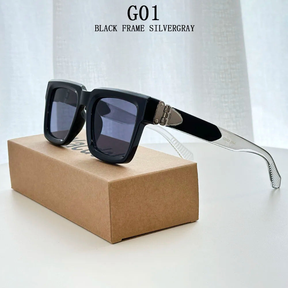 2026 Square Sunglasses Women Fashion Vintage Luxury Sunglasses Men Fashion Eyewear Gafas De Sol Hombre Luxury Women's Sunglasses