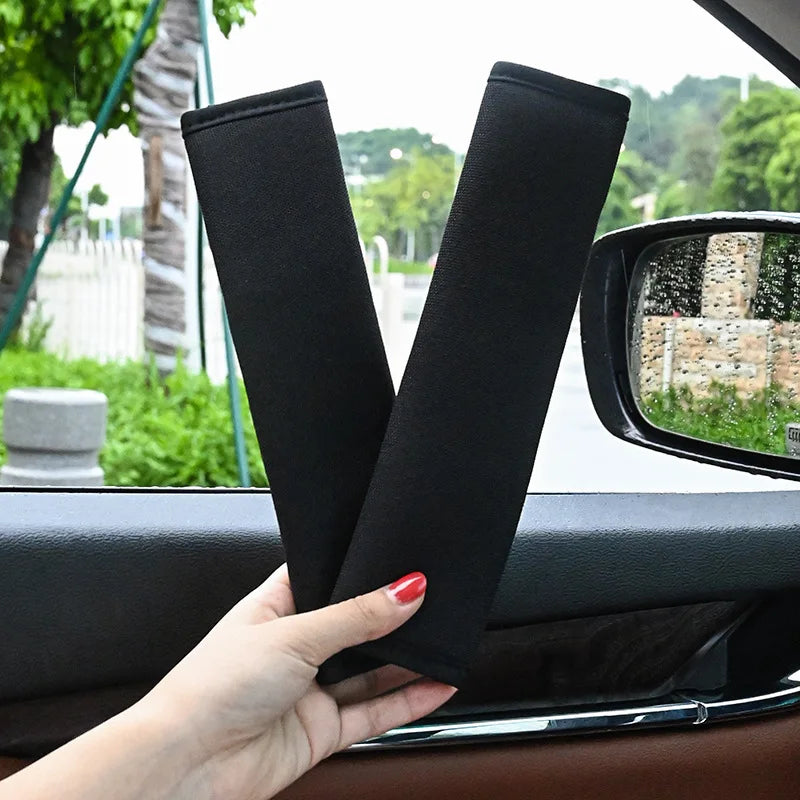 2 piezas fundas para cinturón de seguridad accesorios para coche accesorios para el hombro cinturón de seguridad para adultos